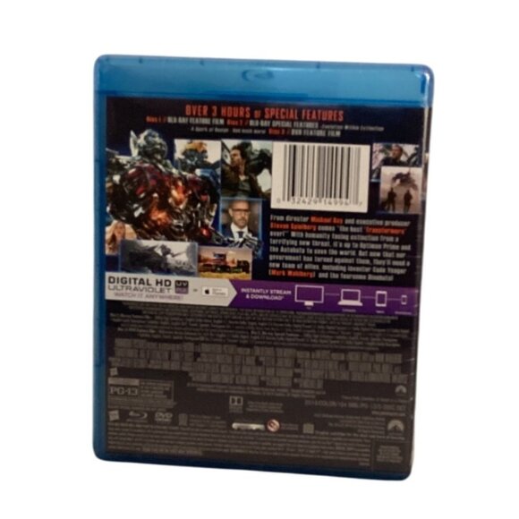 NEW Transformers: Age Of Extinction Blu-Ray + DVD + Digital HD - Picture 9 of 10